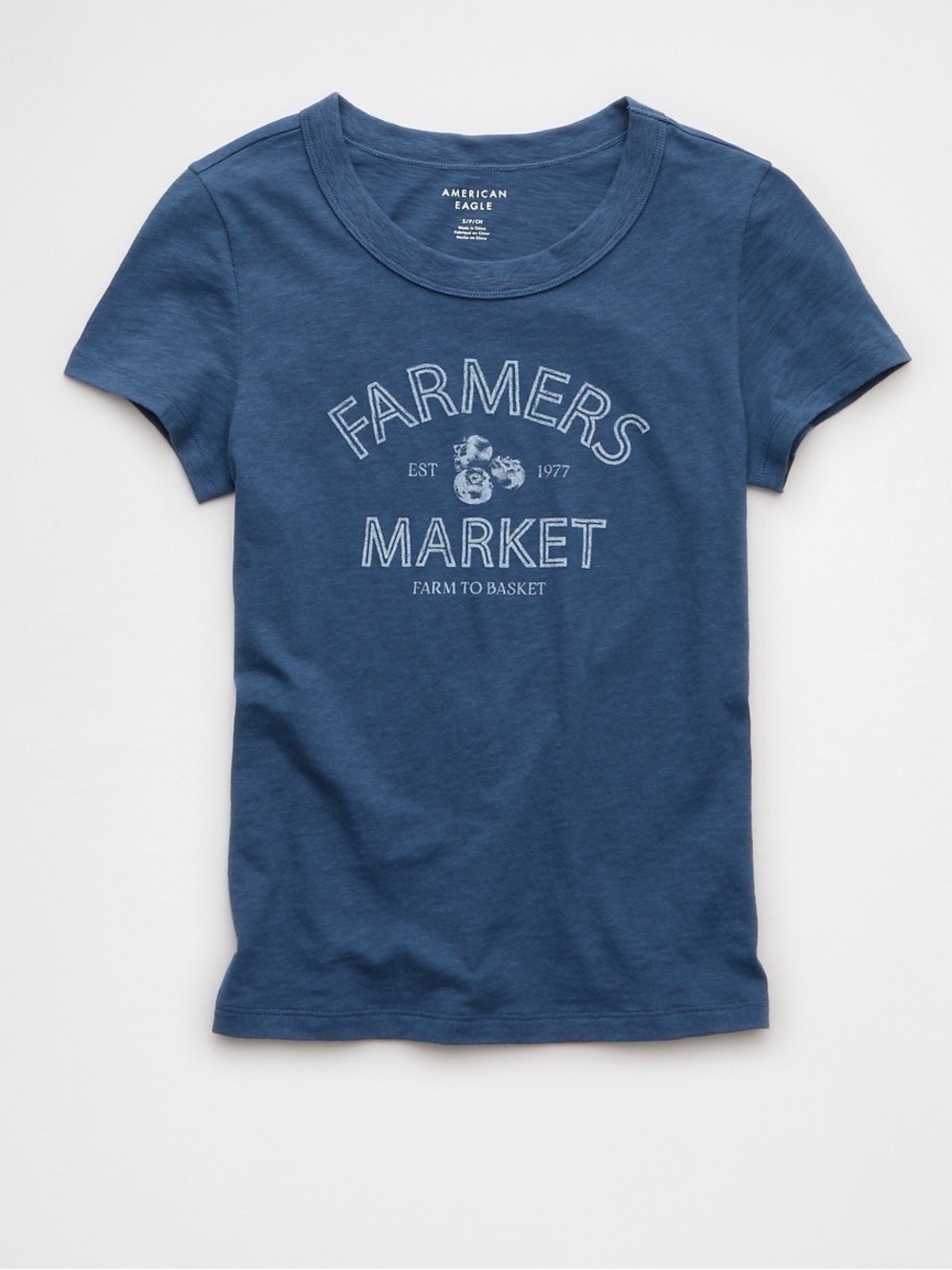 American Eagle Farmers Market Hey Baby Tee